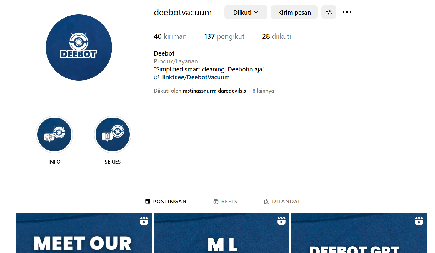 Deebot E-commerce Project